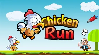 Chicken Run voice controlled game cover
