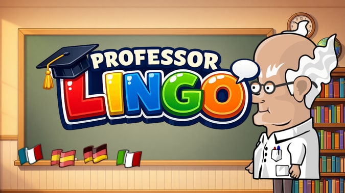 Professor Lingo voice controlled game cover