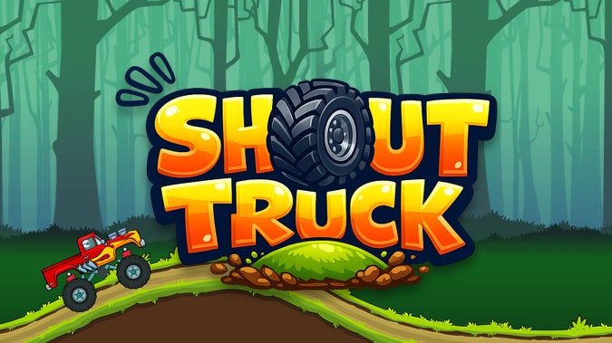 Shout Truck voice controlled game cover